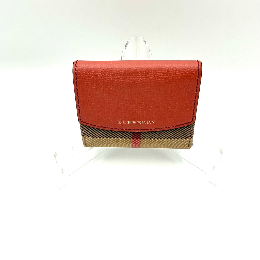 Burberry Nova Check Luna French Wallet #1082